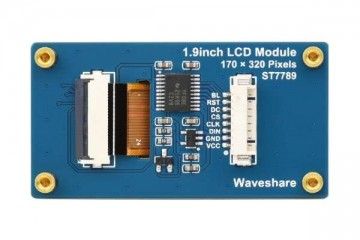  WAVESHARE 1.9inch LCD Display Module, 170×320 Resolution, Waveshare 23822