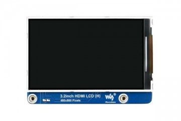  WAVESHARE 3.2inch HDMI IPS LCD Display (H), 480×800, Adjustable Brightness, No Touch, Waveshare 20755