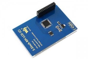 lcd WAVESHARE 3.5inch Resistive Touch Display (C) for Raspberry Pi, 480×320, 125MHz High-Speed SPI, Waveshare 15811