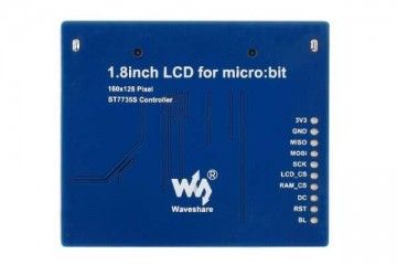 lcd WAVESHARE 1.8inch colorful display module for micro:bit, 160x128, Waveshare 14718