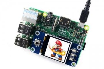 lcd WAVESHARE 128x128, 1.44inch LCD display HAT for Raspberry Pi, Waveshare 13891