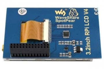 lcd WAVESHARE 3.2inch Resistive Touch Display (B) for Raspberry Pi, 320×240, SPI, Waveshare 9201