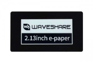 e-paper WAVESHARE 2.13inch Touch e-Paper HAT for Raspberry Pi, 250×122, Black / White, SPI, Waveshare 19493