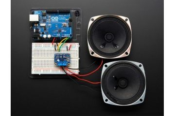breakout boards  ADAFRUIT Stereo 2.8W Class D Audio Amplifier - I2C Control AGC - TPA2016, adafruit 1712 