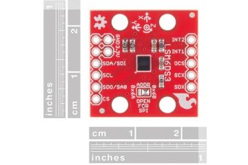 breakout boards  SPARKFUN SparkFun 6 Degrees of Freedom Breakout - LSM6DS3, spark fun 13339