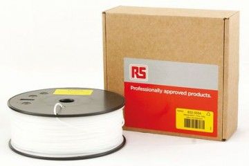 dodatki RS PRO 1.75mm 3D Printer Filament Natural, 300g HiPS, 832-0554