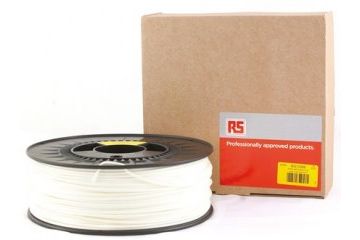 dodatki RS PRO 2.85mm 3D Printer Filament White, 1kg ABS, 832-0368