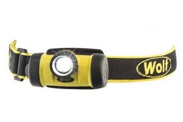 naglavne WOLF S. LAMP HT-400, 3 x AAA, LED Head Torch, Black, Wolf Safety, HT-400 