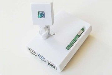 ohišja GALAGO Raspberry Pi 4 + Camera Enclosure, White, Galago1963