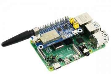 HATs WAVESHARE SX1262 LoRa HAT for Raspberry Pi, 868MHz Frequency Band, for Europe, Asia, Africa, Waveshare 16806