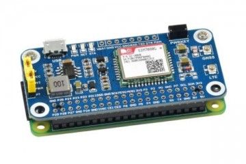 HATs WAVESHARE NB-IoT - Cat-M-eMTC - GNSS HAT for Raspberry Pi, Globally Applicable, Waveshare 17693