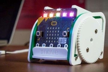 dodatki KITRONIK Educational Hobby Kit, :MOVE MINI Buggy Kit For micro:bit, Robotics Development, Kitronik 5624