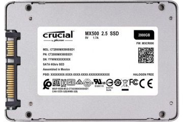 diski SSD CRUCIAL SSD 2TB 2.5' SATA3 3D TLC, 7mm, CRUCIAL MX500